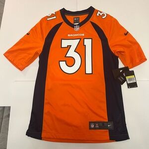 Justin Simmons Denver Broncos NFL Nike Jersey No. 31 Adult Small NEW WITH TAGS